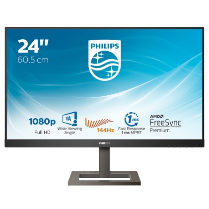 Mon 23.8"Va  Dp Hdmi Mm 144Hz 1Ms Philips 242E1Gaez/00 Reg Altezza