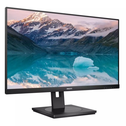 Philips Monitor 23,8 Wled Va 16:9 Fhd 4Ms, Vga/Dvi/Dp/Hdmi, Hub Usb, Pivot, Multimediale