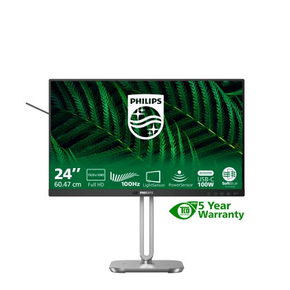 Mon 23,8Ips 100Hz Docking 90W Hdmi Philips 24B2G5301 Dp Vga Mm Pivot