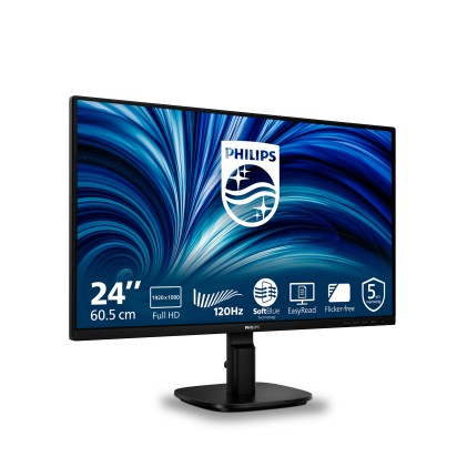 Philips Monitor 23,8 Led Ips Fhd 16:9 4Ms 140Hz 300 Cdm, Vga/Dp/Hdmi, Multimediale