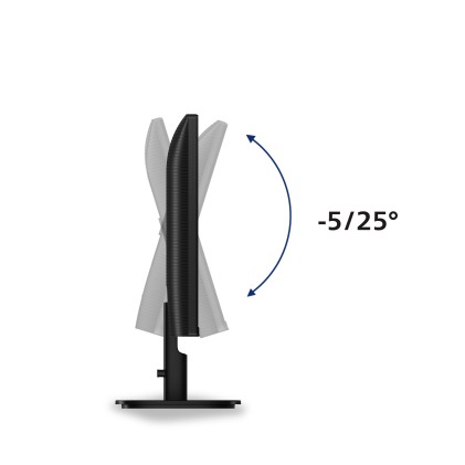 Philips Monitor 23,8 Led Ips Fhd 16:9 4Ms 140Hz 300 Cdm, Vga/Dp/Hdmi, Multimediale