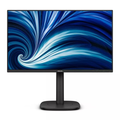 Philips Monitor 23,8 Led Ips Fhd 16:9 4Ms 250 Cdm, Pivot, Vga/Dp/Hdmi, Multimediale