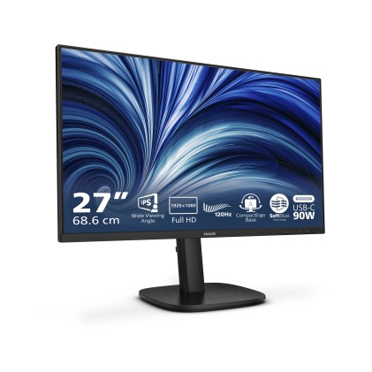 Philips Monitor 23,8 Led Ips Fhd 16:9 4Ms 300 Cdm, Pivot, Usb-C Dock, Dp/Hdmi