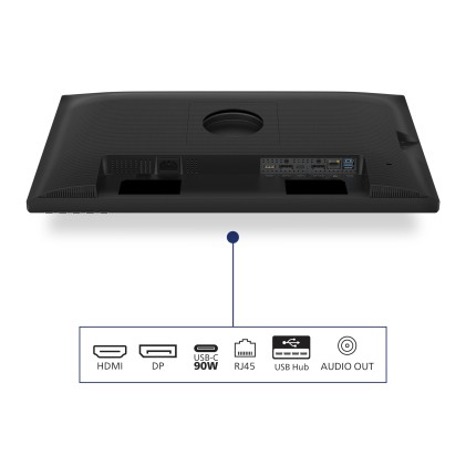 Philips Monitor 23,8 Led Ips Fhd 16:9 4Ms 300 Cdm, Pivot, Usb-C Dock, Dp/Hdmi