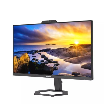 Philips Monitor 23,8 Led Ips 16:9 Fhd 1Ms 300 Cdm, Hdmi/Dp, Pivot, Usb-C, Webcam, Multimediale