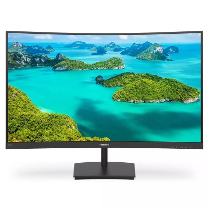 Philips Monitor Curvo 27 16:9 Fhd 4Ms 250 Cdm Vga/Hdmi Multimediale