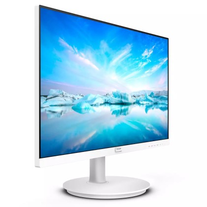 Philips Monitor 27 Led Ips 16:9 Fhd, 4Ms 250 Cdm, Vga/Hdmi, Multimediale, Bianco