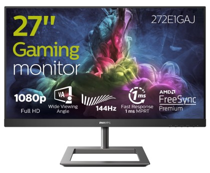 Philips Monitor 27 Led 16:9 1Ms 350 Cdm 144 Hz Dp/Hdmi, Multimediale