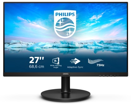 Mon 27" Ips Hdmi Vga Dp Mm Philips 272V8La/00 4000:1 4Ms