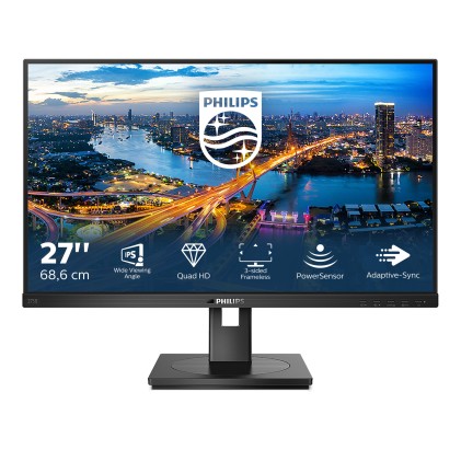 Mon 27"Ips 2K Dvi Hdmi Dp Vesa Mm Philips  275B1/00 Pivot Reg Alt