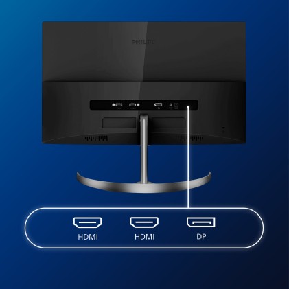 Philips Monitor 27 Led Ips 16:9 Uhd 4K 5Ms 350Cdm, Hdmi/Dp