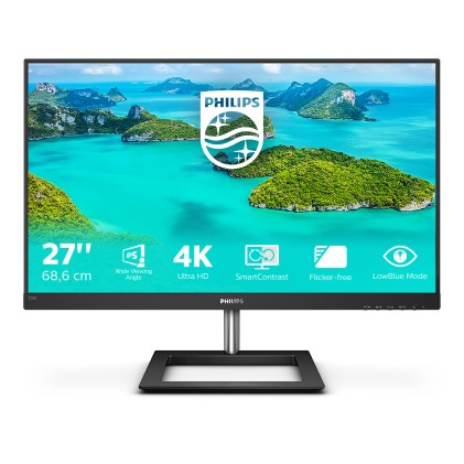 Philips Monitor 27" Led Ips 16:9 3.840 X 2.160 4Ms 350 Cd/M Dp/Hdmi Multimediale