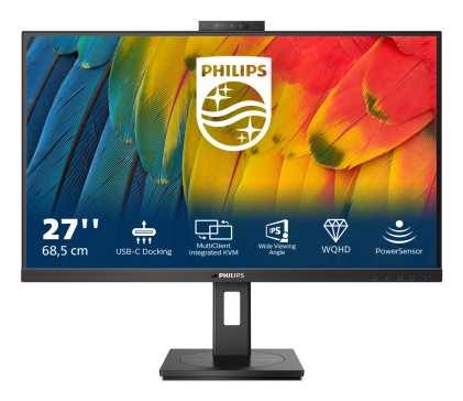 Philips 5000 series 27B1U5601H/00 LED display 68,6 cm (27") 2560 x 1440 Pixel Quad HD LCD Nero