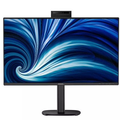 Philips Monitor 27 Led Ips Qhd 16:9 4Ms 350 Cdm, Pivot, Usb-C, Webcam, Dp/Hdmi, Multimediale