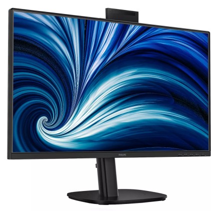 Philips Monitor 27 Led Ips Qhd 16:9 4Ms 350 Cdm, Pivot, Usb-C, Webcam, Dp/Hdmi, Multimediale