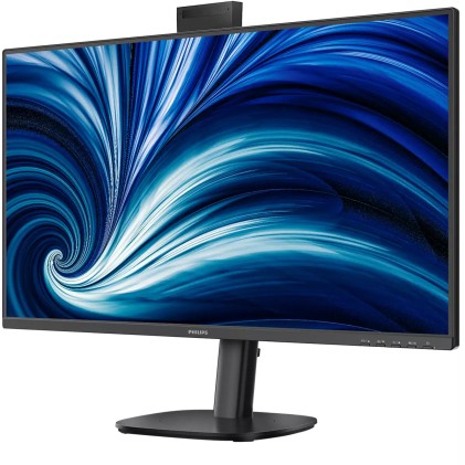 Philips Monitor 27 Led Ips Qhd 16:9 4Ms 350 Cdm, Pivot, Usb-C, Webcam, Dp/Hdmi, Multimediale