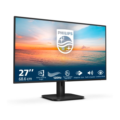 Philips Monitor 27 Led Ips 16:9 Fhd 4Ms 300 Cdm 120Hz, Vga/Dp/Hdmi, Multimediale