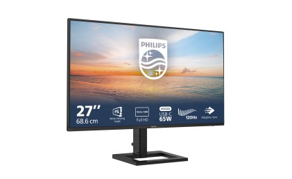 Philips Monitor 27 Led Ips 16:9 Fhd 1Ms 250 Cdm 100Hz, Reg Altezza, Usb-C Dock, Hdmi, Multimediale