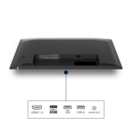 Philips Monitor 27 Led Ips 16:9 Qhd 4Ms 350 Cdm Usb-C Altezza Dp/Hdmi Multimediale