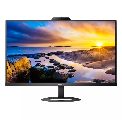 Philips Monitor 27 Led Ips 16:9 Fhd 1Ms 300 Cdm, Hdmi / Dp Pivot, Usb-C, Webcam, Multimediale