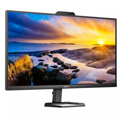 Philips Monitor 27 Led Ips 16:9 Fhd 1Ms 300 Cdm, Hdmi / Dp Pivot, Usb-C, Webcam, Multimediale