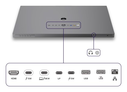 Philips Monitor 27 Led Ips 5K Uhd 16:9 4Ms 500 Cdm, Pivot, Usb-C Hub, Hdmi, Multimediale