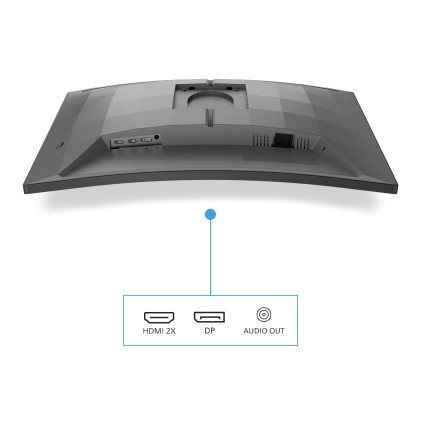 Mon 27Va Fhd Curvo 0.3 280Hz Gaming Evnia 2X Hdmi Dp Reg Altezza