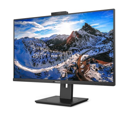 Philips Monitor 31,5 Led Ips Qhd 4Ms 350 Cdm, Webcam, Usb-C, Hdmi/Dp, Pivot, Multimediale