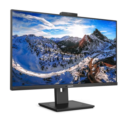 Philips Monitor 31,5 Led Ips Qhd 4Ms 350 Cdm, Webcam, Usb-C, Hdmi/Dp, Pivot, Multimediale