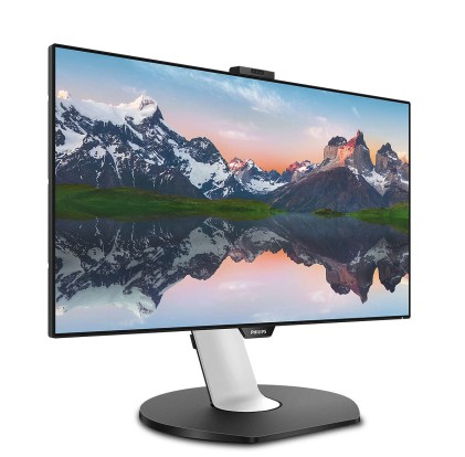 Philips Monitor 31,5 Led Ips 16:9 3840X2160 5Ms 350Cdm, Dp/Hdmi, Usb-C, Webcam, Pivot, Multimediale