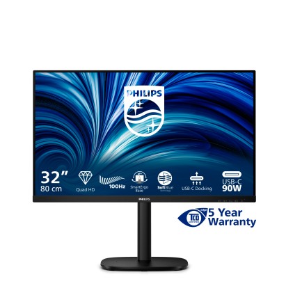 Philips Monitor 31,5 Led Qhd 16:9, Reg Altezza