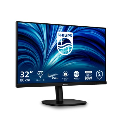 Philips Monitor 31,5 Led Qhd 16:9, Reg Altezza