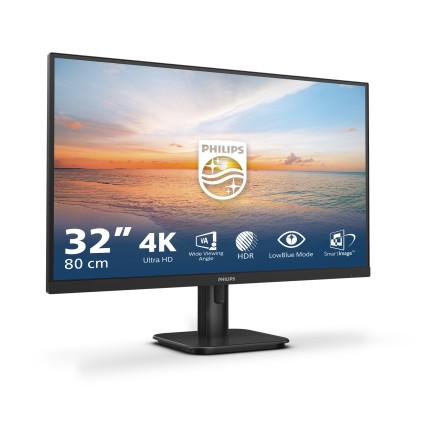 Philips Monitor 31,5 Led Va 16:9 4K Uhd 4Ms 300 Cdm, Dp/Hdmi, Multimediale