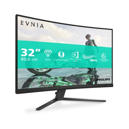 Mon 32Va Qhd Curvo 180Hz 0,5Ms 32M2C3500L 2Hdmi Dp