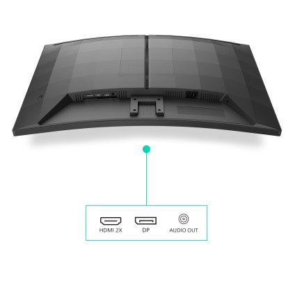 Philips Monitor Gaming Curvo 31,5 Led Va Qhd 16:9 0,5 Ms 300 Cdm 180Hz, Envia, Dp/Hdmi