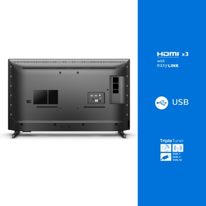 Tv Philips 32Pfs6906/12 Ambilight Android Tv Full Hd Silver