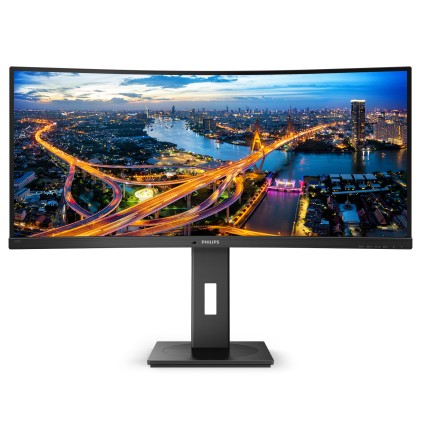 Mon 34"Va  Curvo 21:9  Hdmi Dp Philips 346B1C/00 Mm
