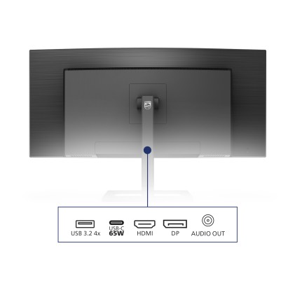 Mon 34"Ips 3440X1440 Hdmi Dp Usb C 21:9 Mm 1Ms Reg Altezza 346E2Cuae/0