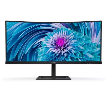 Philips Monitor Curvo 34 Led Va 21:9 3440X1440 1Ms 350 Cdm, Usb-C, Altezza, Dp/Hdmi, Multimediale