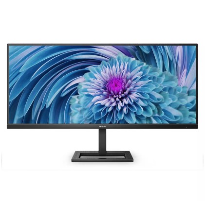 Philips Monitor 34 Led Va 21:9 Wqhd 4Ms 300 Cdm, Usb-C, Altezza, Dp/Hdmi, Multimediale