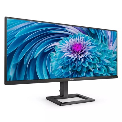 Philips Monitor 34 Led Va 21:9 Wqhd 4Ms 300 Cdm, Usb-C, Altezza, Dp/Hdmi, Multimediale