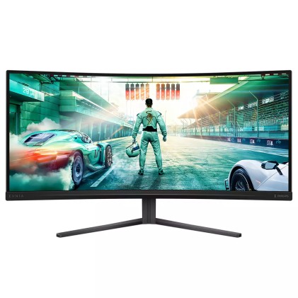 Philips Monitor Gaming Curvo 34 Led Va 21:9 Uwqhd 0,5Ms 180Hz, Dp/Hdmi