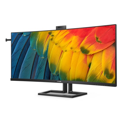 Philips Monitor Curvo 40 Wled Ips 21:9 Wuhd 4Ms, Dp/Hdmi, Usb-C Docking, Webcam, Reg Altezza, Multim