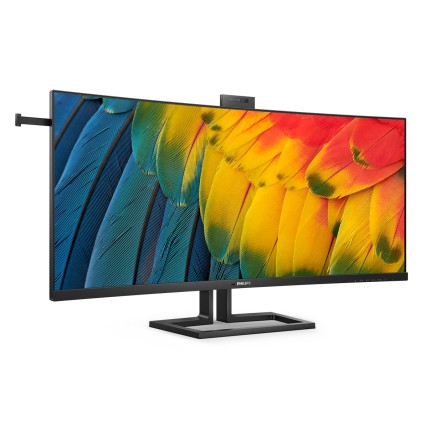 Philips Monitor Curvo 40 Wled Ips 21:9 Wuhd 4Ms, Dp/Hdmi, Usb-C Docking, Webcam, Reg Altezza, Multim
