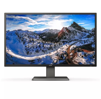 Philips Monitor 42,5 Led Va 16:9 4K Uhd 4Ms 400 Cdm, Dp/Hdmi Hub Usb-C, Pivot, Multimediale