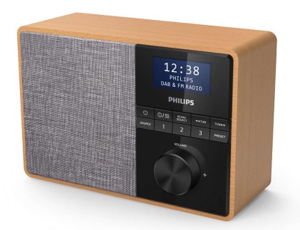 Radio Philips Tar5505 10 Legno E Silver