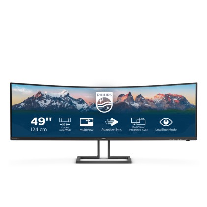 Mon 48.8"Va 5120X1440 165Hz Gaming Philips 498P9Z Mm 32:9 Hdmi Dp Curv