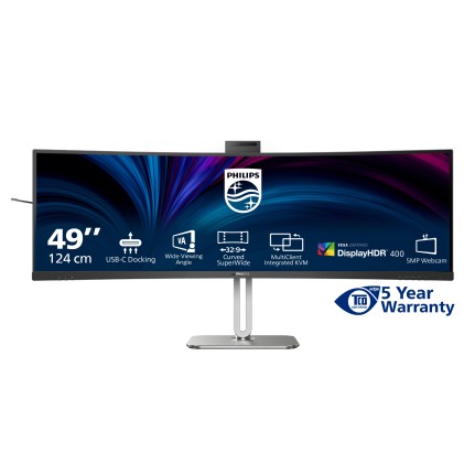 Mon 49Va 5120X1440 4Ms Hdmi Dp Usb Philips 49B2U5900Ch/00 Mm Curved