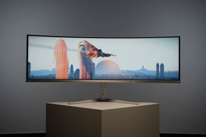 Philips Monitor Curvo 49 Oled Dual Qhd 32:9 0,03Ms 240 Hz 1000 Cdm, Usb-C Dock, Reg Altezza, Dp/Hdmi