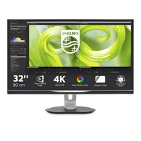 Philips Monitor 32", Led Va, 16:9, 3840X2160, 300 Cd/M2, 4Ms, 178X178, Vga, Dvi-D, Hdmi, Dp, Multimediale